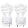 JACKYLED UL-Listed GU24 CFL Light Bulbs, T3 13W 2700K Warm