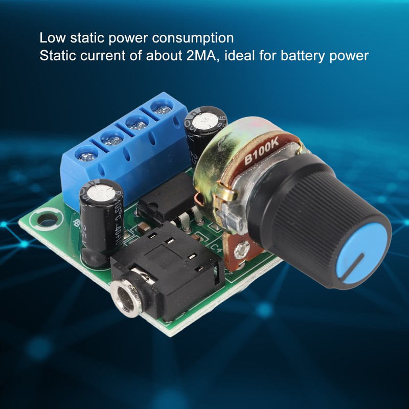 5PCS LM386 Power Amplifier Board Mini 0.5W to 10W Speaker