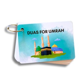 Umrah Dua Cards, Step by Step Guide to Umrah Dua Recitations, Umrah Gift, Umrah Prayers and Supplications, Umrah Flash Cards