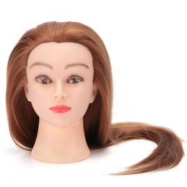 Hair Mannequin Head Training Heads For Hairdressing Hairdresser Training Heads Styling Head Hair Mannequin Head 24" Mannequin Head With Clamp Stand Hairdressing Head Barber Training Manikin