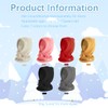 JFAN Kids Winter Hat Scarf Toddler Earflap Caps Fleece Windproof