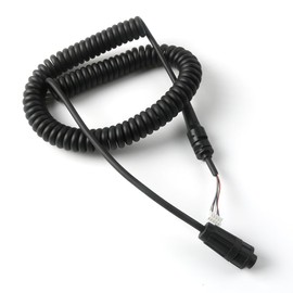 Fit Raymarine Ray215 VHF Radio Replacement Microphone Mic Cord Cable Coiled R49060