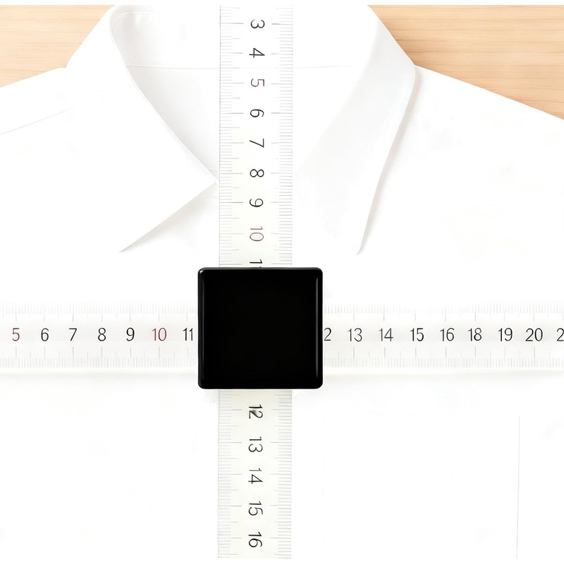 TRUINE Adapter Suitable for Yardstick Ruler, Clothing Measuring Tool (Black)