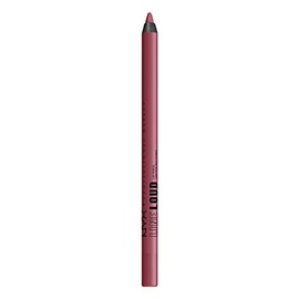 NYX PROFESSIONAL MAKEUP Line Loud Lip Liner, Longwear and Pigmented Lip Pencil with Jojoba Oil & Vitamin E - Goal Getter (Deep Raspberry)