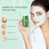 Unbranded Green Tea Clay Mask Stick Purifying Deep Cleansing Blackhead