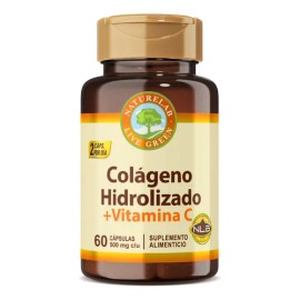 Colgeno Hidrolizado  Vitamina C - 60 Cpsulas - Naturelab Sabor Sin sabor                                                                              