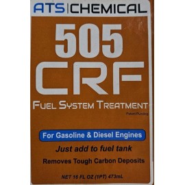 ATS Chemical Bernies ATS Carbon Clean Chemical 505 CRF Fuel System Treatment Injector Cleaner