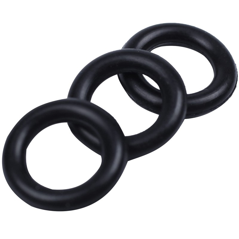 400 Pieces Black Nitrile Rubber O Ring Seals Washers 12
