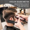 3pcs Barber Brush Neck Duster Soft Barber Face Cleaning Hairbrush