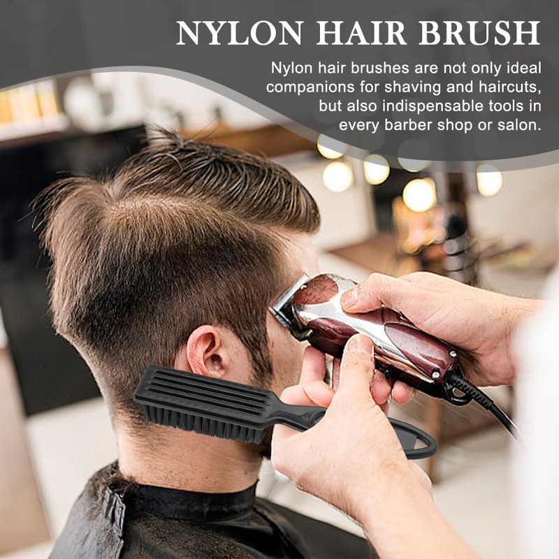 3pcs Barber Brush Neck Duster Soft Barber Face Cleaning Hairbrush