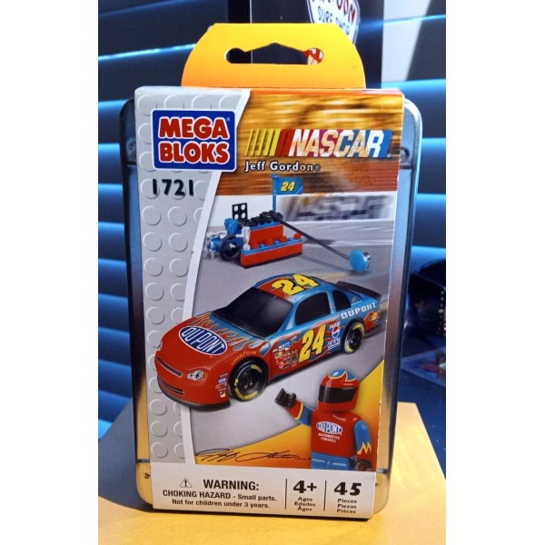 Nascar Mega Bloks Blocks NASCAR Jeff Gordon No. 24 #1721