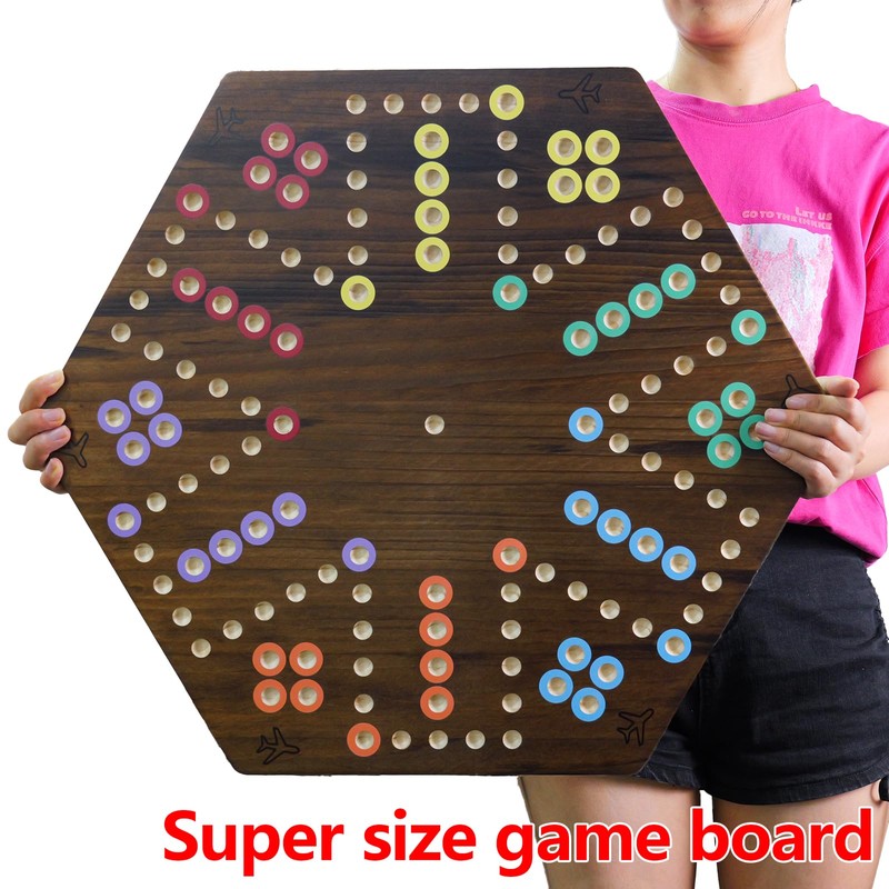 Extra Large Wahoo Board Game Wooden Original Board Game 2
