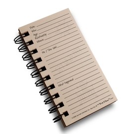 Out of the Mouths of Babes - MINI Kraft Hard Cover (prompts on every page, recycled paper, read more...)