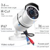 ZOSI 5.0MP TVI Security Camera-Super HD Bullet Waterproof CCTV BNC