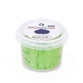AFH TheraPIE Sand® Sensor Technology 454 g | Sensory Sand | Therapy Sand (Green)