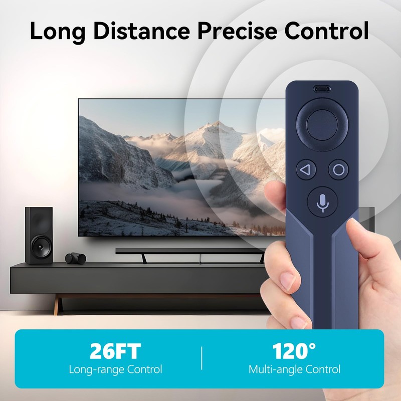 ZWP Replacement Voice Remote Control Compatible for NVIDIA Shield 4K