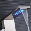 FUZ Shower Panel Tower System Stainless Steel Massage Faucet LED