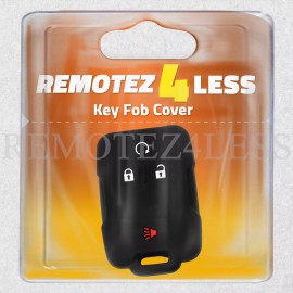 RemoteSuperMarket Key Fob Cover for 2014 2015 2016 2017 2018 2019 GMC Sierra Remote Case Skin