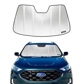 Pigenius Windshield Sun Shade for 2015-2024 Ford Edge Front Window Sunshade. Reflective Rigid Material