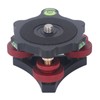Tripod Head Leveling Base Camera Leveler Aluminum Alloy 3/8 Inch