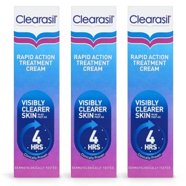 Clearasil Rapid Action Treatment Cream 25ml Pack of 3