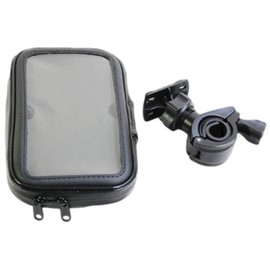 Waterproof Smartphone Mount Holder: Mount your smartphone to the handle of a bike or bicycle! Compatible with smartphones up to 5.3 inches