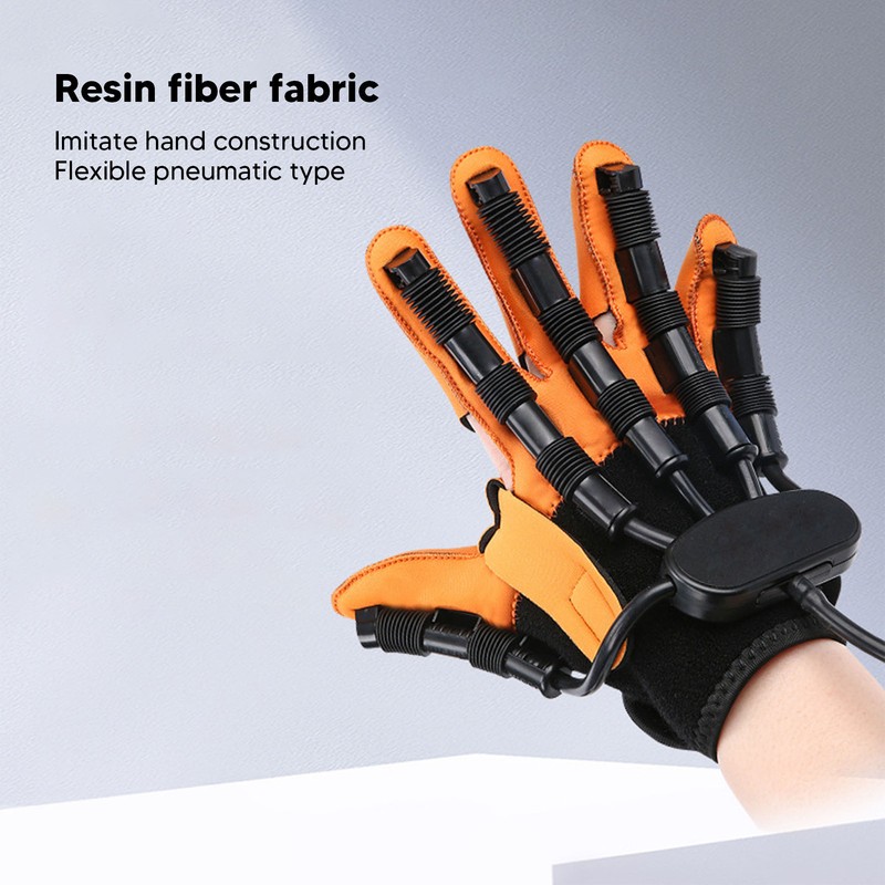Hand Rehabilitation Robort Glove Soft Resin Fibre Perfect Fitting Finger