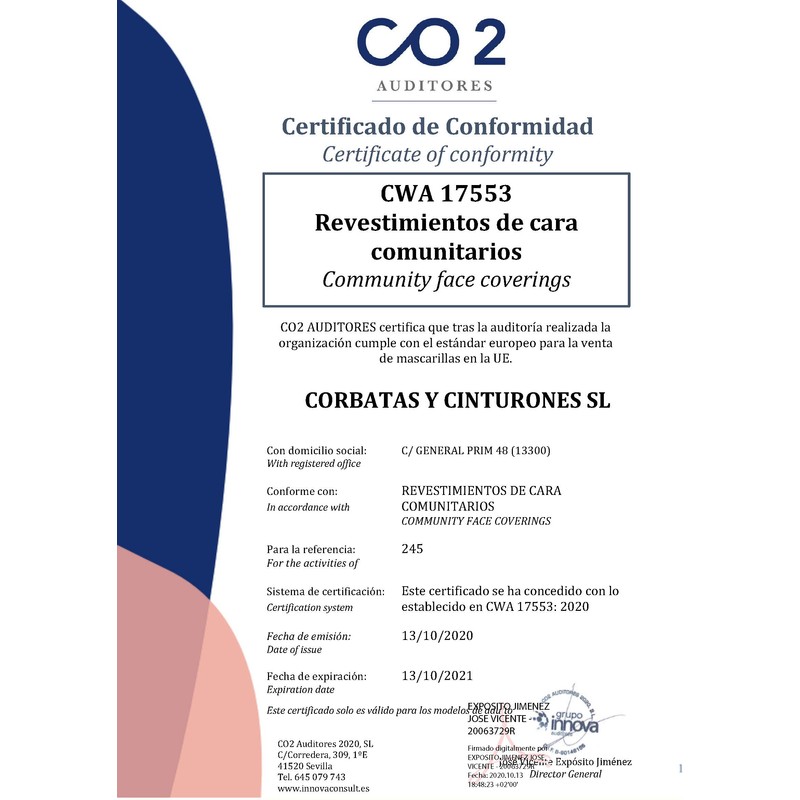 Cencibel Smart Casual Mexican Catrina Skull Mask, blue