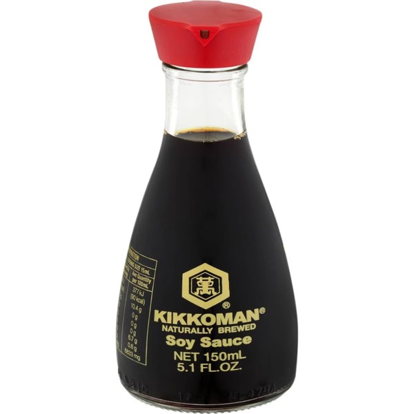 Kikkoman Soy Sauce Table Bottle with Pourer 150 ml