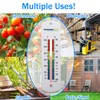 Large 240mm Outdoor Thermometer for Garden - Can be used