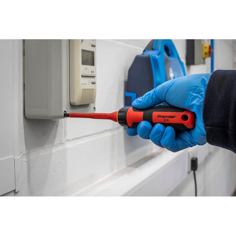 Sealey Interchangeable Screwdriver Set, 8pc - VDE Approved - AK61280