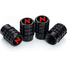 Air Valve Cap for Honda N Series Dedicated Design, Fits Many N-BOX N-BOX+, N-Box Custom, JF1-JF6, N-WGN, JH1-JH4, N-ONE JG1-JG4, N-VAN JJ1, JJ2, Car, Motorcycle, Aluminum Alloy, Lightweight, Corrosion