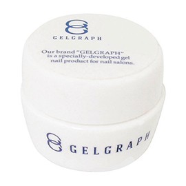 GELGRAPH Color Gel 8.8 oz (224 g), Moon 0.2 oz (5 g), UV / LED Compatible, Gel Nail