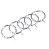 Coolty Pack of 60 Metal Curtain Rings Hanging Rings for