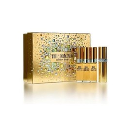White Diamond Elizabeth Taylor Eau De Toilette Spray, 3 bottles, each 0.33 oz + Refillable Purser