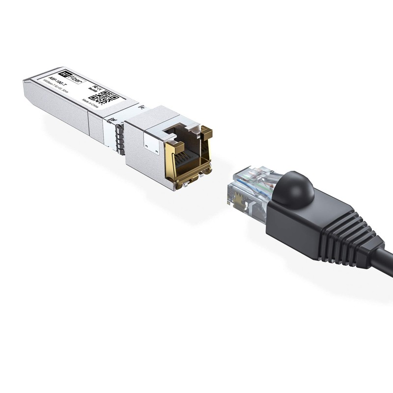 H!Fiber 2 Pack 10Gb SFP+ to RJ45 Module, 10Gbase-T Ethernet