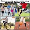 CIATBYYJ 2Pairs Youth Basketball Arm Sleeves and Leg Sleeves 8-12