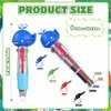 Vellibring 30pcs Mini Multicolor Pens in One 4-in-1, Bulk Cute