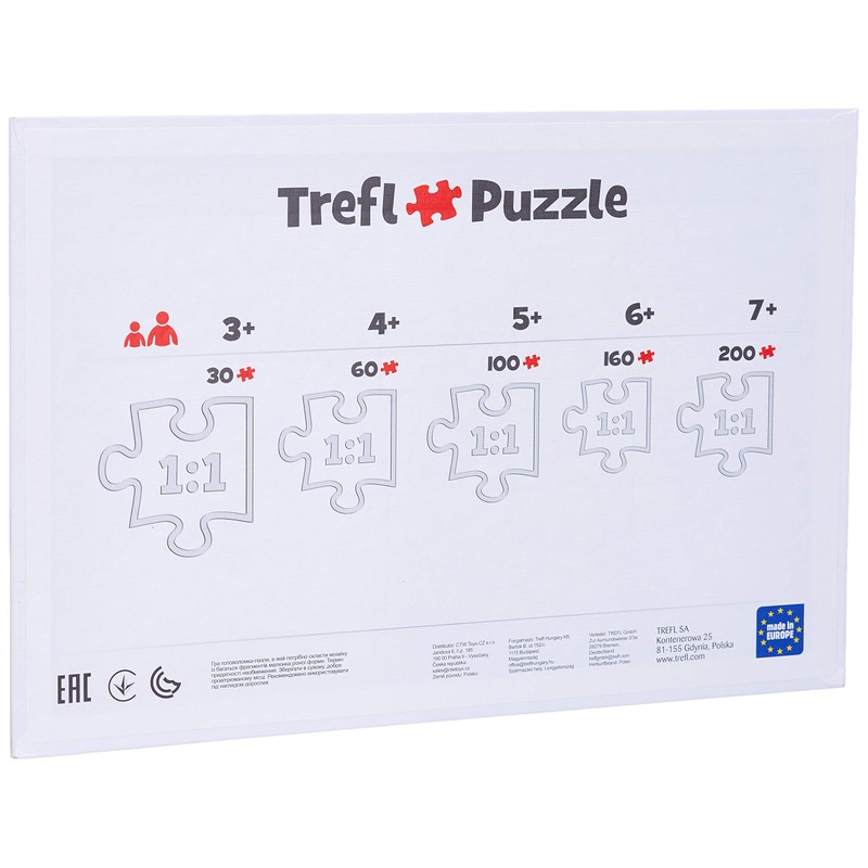 Trefl 15 Piece Baby Kids Infant Micky Mouse Playing On