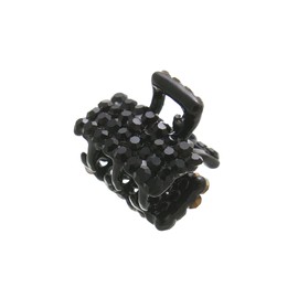 VINGTAINE H7434-BK- Mini Bijou Hair Claw Petite Hair Clip, Casual, Small, Small Gift, Gift