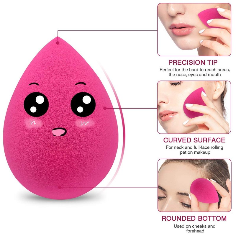 BoldnYoung Beauty Blender Sponge Puff for face - Assorted