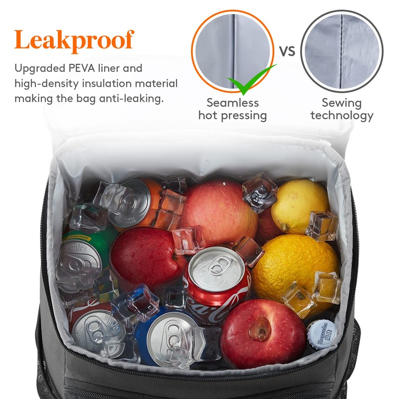 Lifewit 30 Cans Backpack Cooler Waterproof Insulated Soft Lunch Cooler