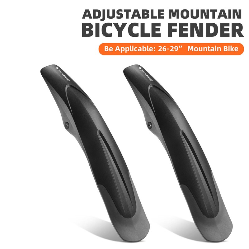 Bike Mudguard Widen Quick Release 26-29in Universal Bike Fenders Bike