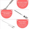 Stainless Steel Retractable Extendable Fork - 64cm to 25.4inch, Perfect