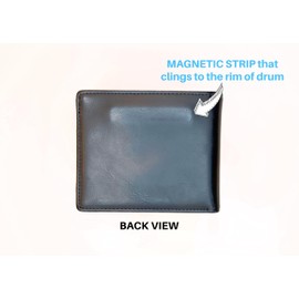 Bifold Wallet With Magnetic Snare Mute Dampener