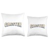 Funny Gagster Style for Truehead Wannabes Throw Pillow, 16x16, Multicolor