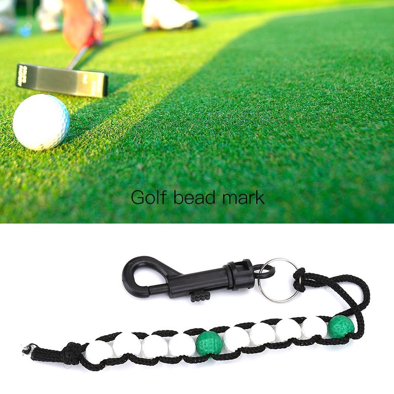 VGEBY1 Golf Score Counter Beads, 2 Pcs/Pack Golf Bead Mark