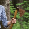 MiOYOOW Axe Sheath Leather Axe Cover Protective Case for Outdoor
