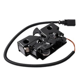 Hood Lock Latch with Harness Fit for Volkswagen Jetta 1.4L 1.5L 2.0L 2019-2023 Replaces 1K8-823-509-S ‎1K8 823 509S 1K8823509S