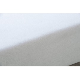 Velfont Elastic and Breathable Mattress Cover | Double Bed 135 x 190/200 | Zippered Bedbug Protecion | Flexible and Microfiber Matress Protector For Heights up to 30cm